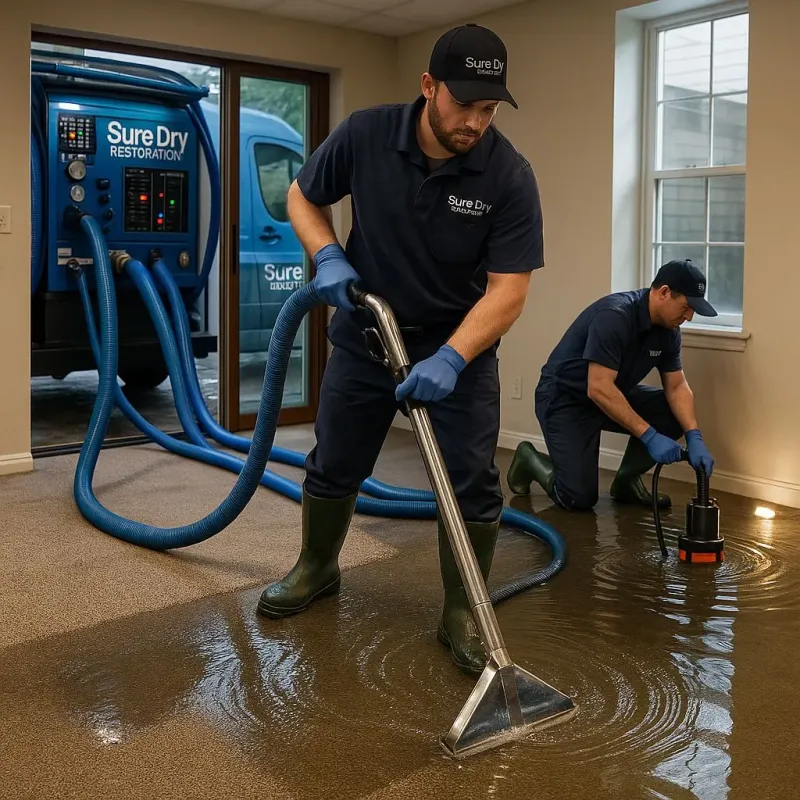 Water Extraction and Removal process in Granite City, IL